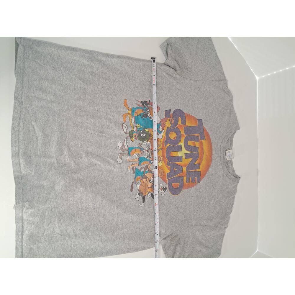 Tune Squad Shirt Large Gray Looney Tunes Space Jam Delta Tee - Picture 4 of 6